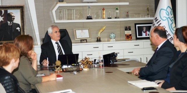 Geyikli Belediye Başkanı Yılmaz’dan Bozbey’e ziyaret