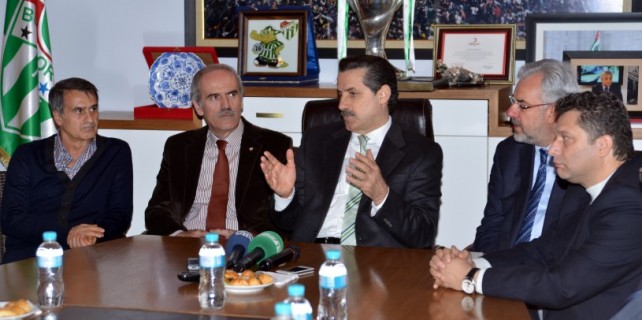 Faruk Çelik'ten Bursaspor'a ziyaret