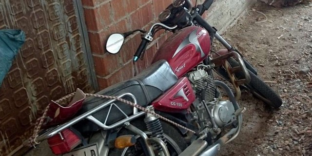 Hurda motosikletine gelen ceza şoka uğrattı