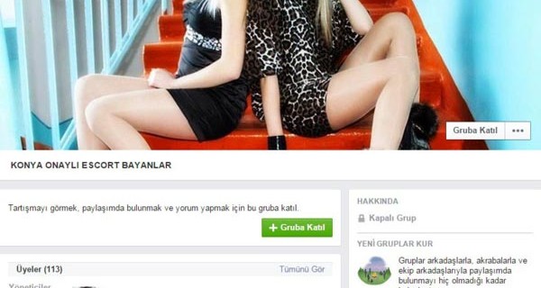 Şok detay...Facebook'tan fuhuş!
