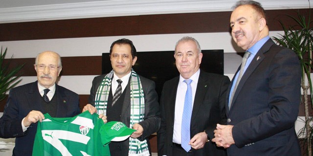 Bursaspor Divan Kurulu’ndan emniyete ziyaret