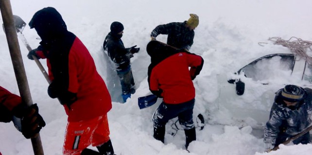 Uludağ’da faciadan dönüldü