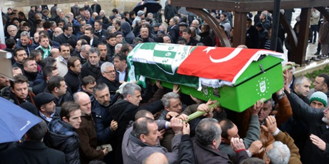 Mesut Ağrak son yolculuğuna uğurlandı...