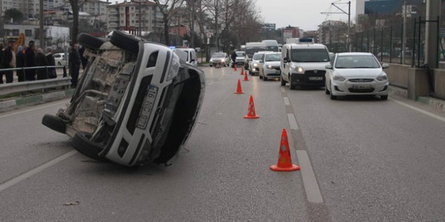 İnanılmaz kurtuluş! Bu araçtan burnu bile kanamadan çıktı
