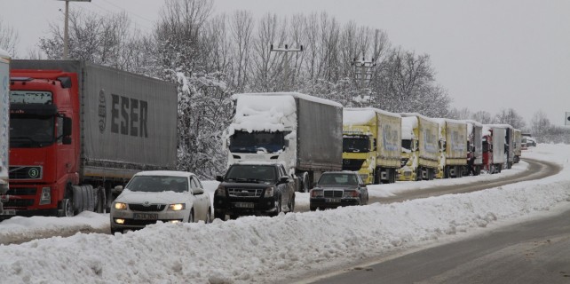 Bursa-Ankara yolu kapandı!