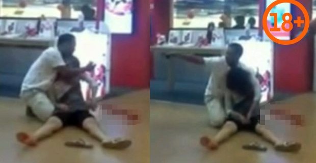 AVM'de kıskanç sevgili dehşeti!