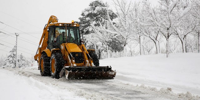 Bursa'da karla mücadele için seferberlik!