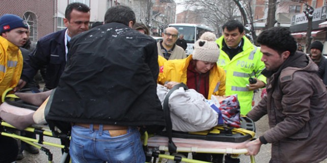 Hamile kadın ölümden döndü!