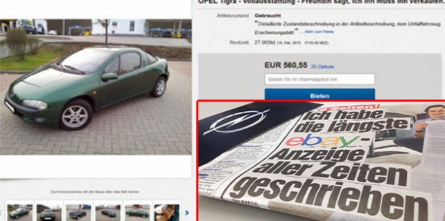 Aracını satamaya çalışırken internet fenomeni oldu