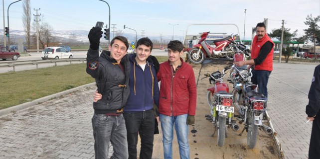 Bu da ceza selfiesi!