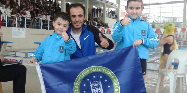 Mudanyalı yüzücülerin büyük başarısı