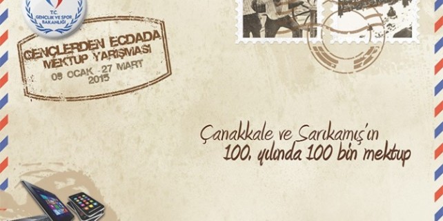 Gençlerden şehitlere 100 bin mektup