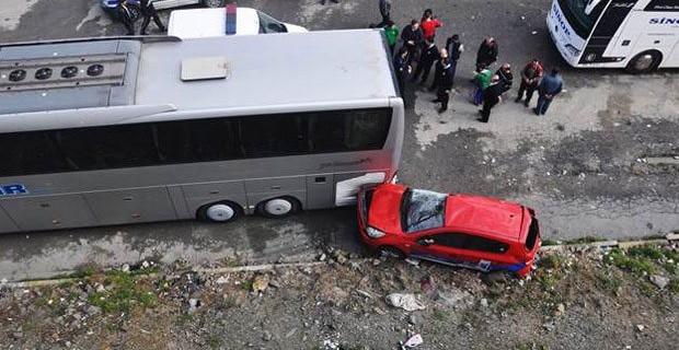 Test sürüşü faciayla bitti