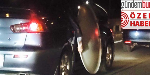 Bursa trafiğinde tehlikeli yolculuk! (ÖZEL HABER)