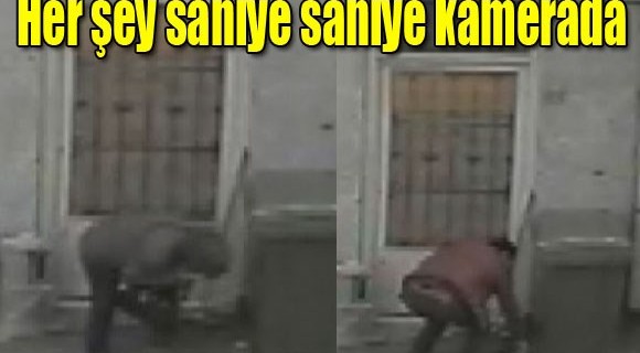 Herşey saniye saniye böyle kameraya yakalandı