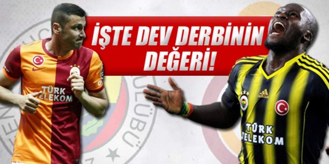 İşte derbinin değeri