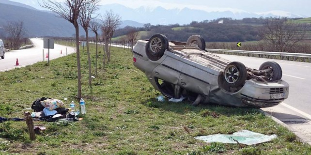 Hastane yolunda acı ölüm