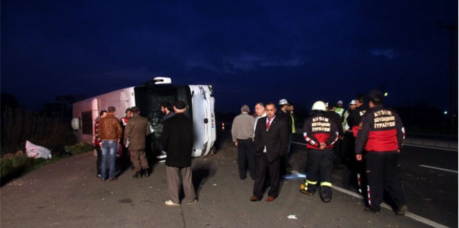 Otobüs kazası, çok sayıda yaralı var!