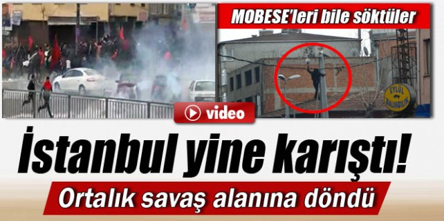 Berkin Elvan'ı anmak için terör estirdiler