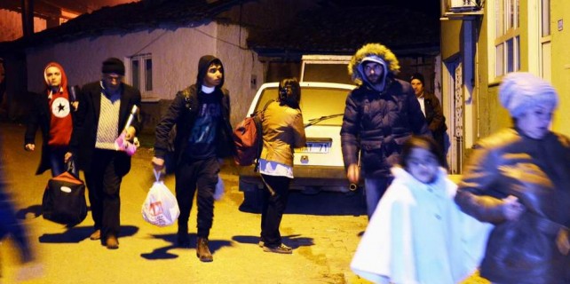 Suriyeli mültecileri Avrupa diye Karacabey'de terk ettiler