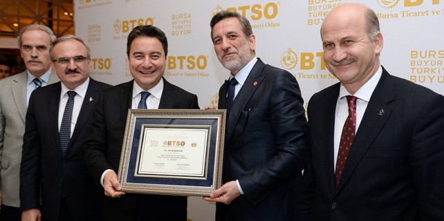 Ali Babacan işadamlarıyla buluştu