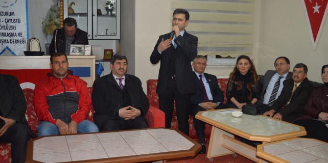 Muhtarlardan muhtar aday adayına destek