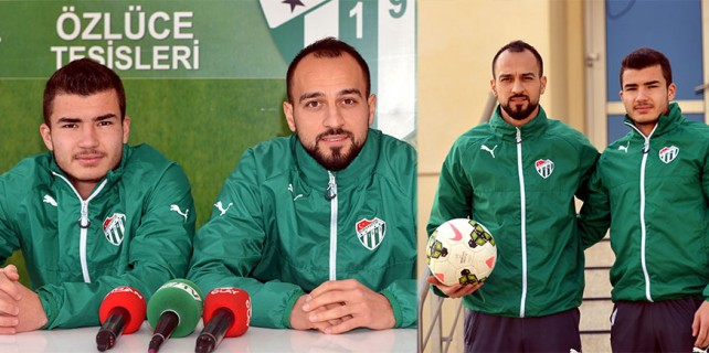 Bursasporlu futbolcular galibiyete inanıyor