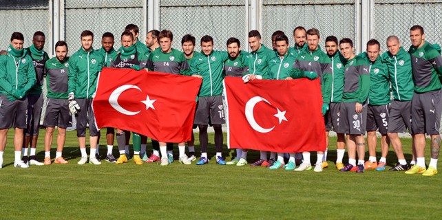 Bursaspor, Çanakkale şehitlerini unutmadı