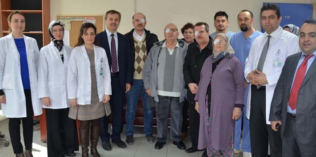 Göz nakli bekleyen hastalara müjdeli haber