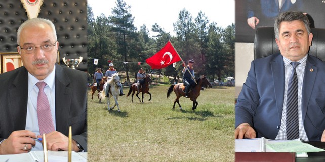 Dağ yöresinde şenlik heyecanı