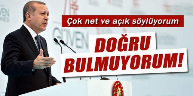 Erdoğan'dan hükümete uyarı
