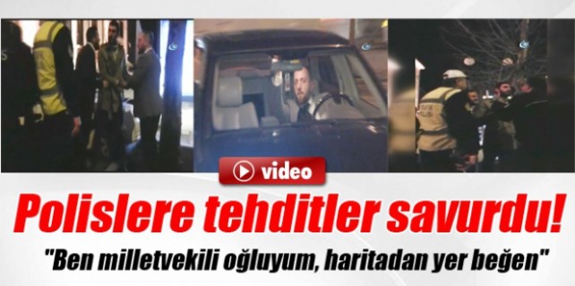 Milletvekili oğlunun yaptığına bak