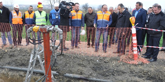 Doğalgaz Bursa'nın köylerine de gidiyor