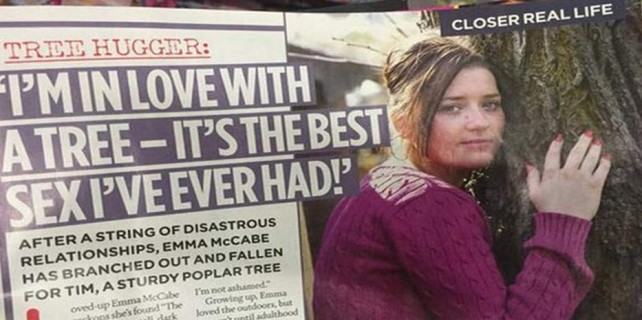 Ağaçla evlenmek istiyor