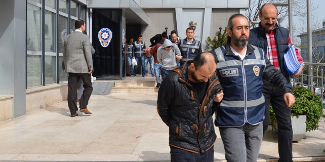 Siparişle lastik çalan şebeke çökertildi