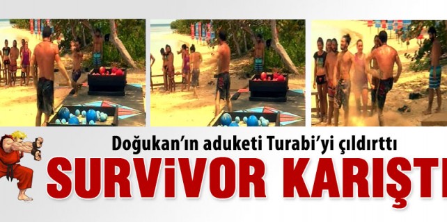 Survivor karıştı