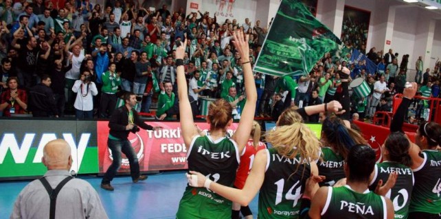 Bursa ekibinin şampiyonluğuna bir adım kaldı