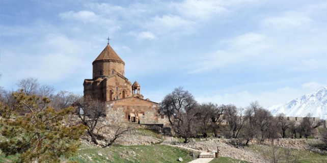 Tarihi kiliseye tavşan istilası
