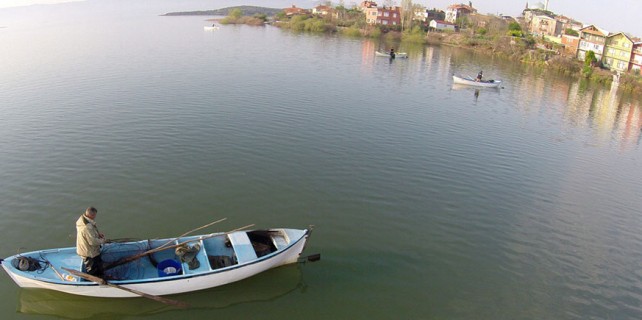 Uluabat gölü balıksız kaldı