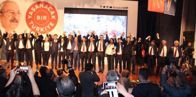 CHP Bursa milletvekili adayları vitrine çıktı!