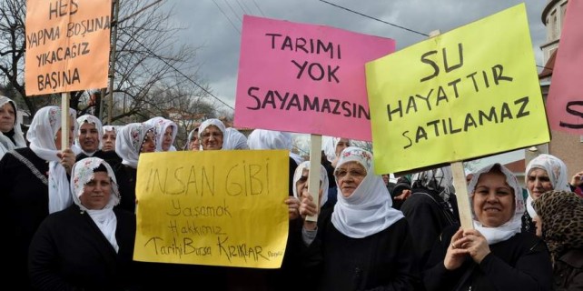 Bursa'da köylü kadınların çevre zaferi