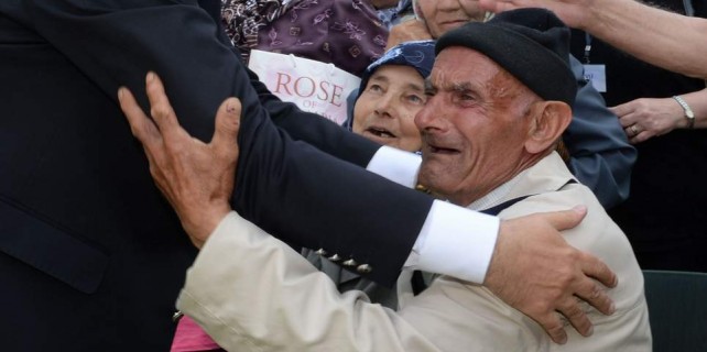 Bursa'da 38 yıl sonra ağlatan buluşma