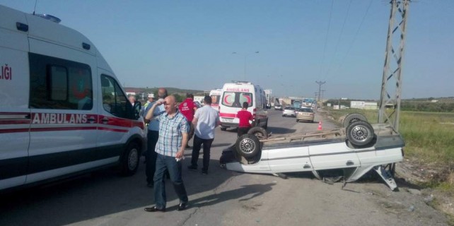 İzmir Yolu'nda feci kaza