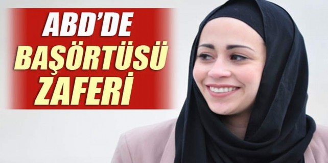 Amerika'da başörtüsü zaferi