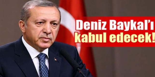 Başbakan Deniz Baykal'ı kabul edecek