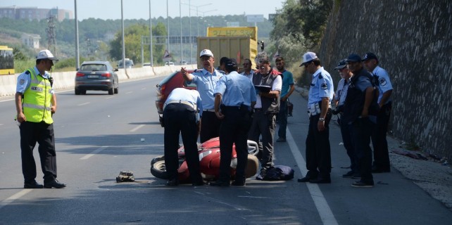 Mudanya Yolu'nda motosikletle gelen ölüm