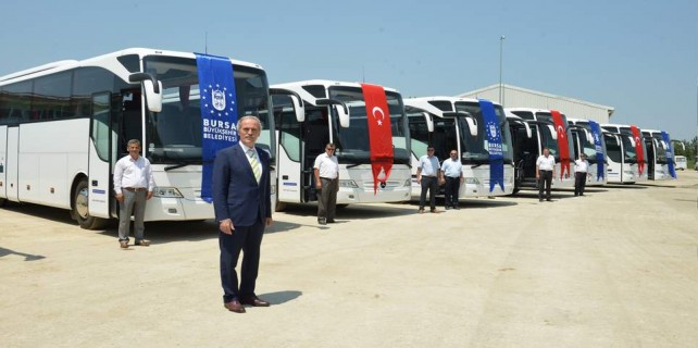 Bursa'da otobüsler sıfırlandı