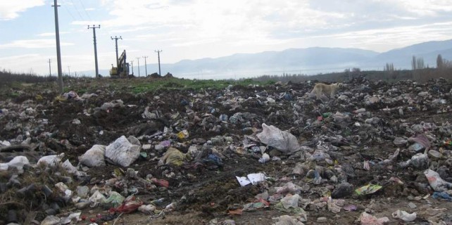 Bursa'da çöplükler yeşil alana dönüşüyor