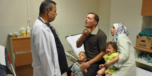 Devlet sahip çıktı...Kimyasal saldırıya maruz kalmışlardı...