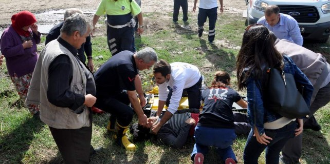 Bursa'da ambulans rezaleti...